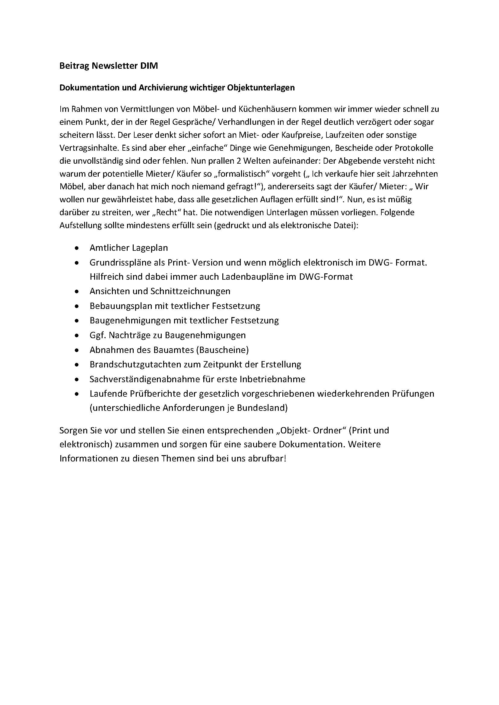 Vorschau DiM Newsletter 01/2018